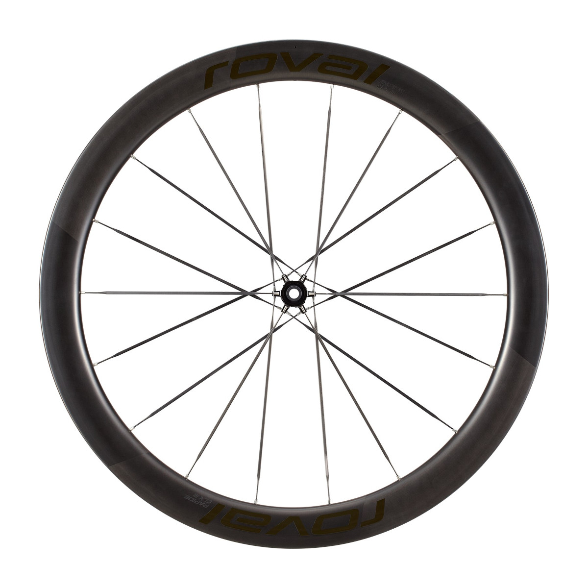 パーツ Roval rapide clx Roval Rapide CLX III Carbon Front Wheel | Satin Carbon - Gloss